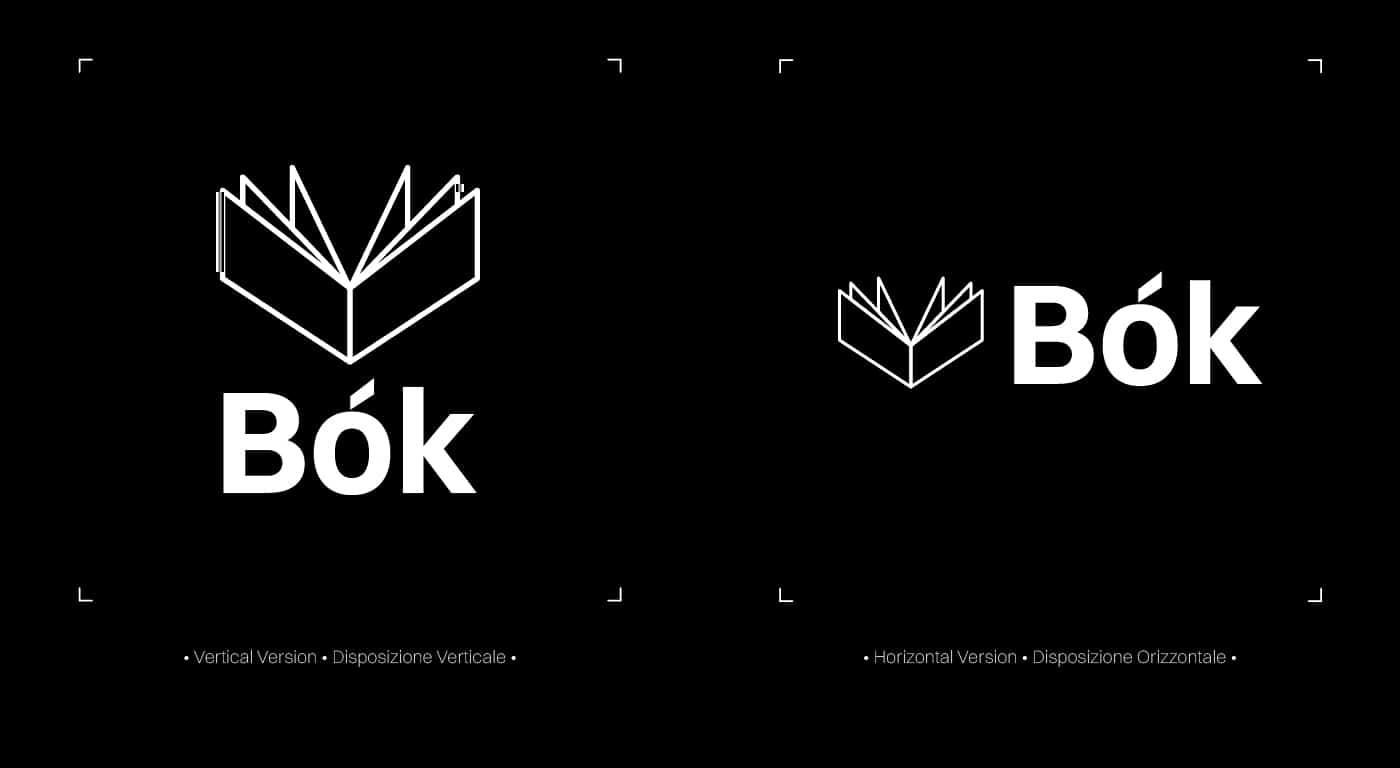 disposizione logo formato orizzontale - verticale